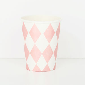 Paperimuki, vaaleanpunainen salmiakkikuvio (8 kpl)