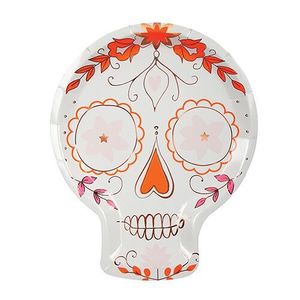 Sugar Skull lautaset (8 kpl)
