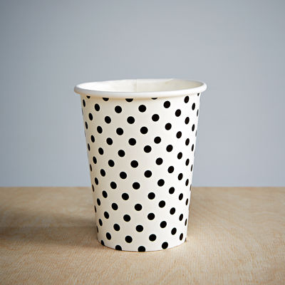 Paperimuki, musta pilkullinen (10 kpl)