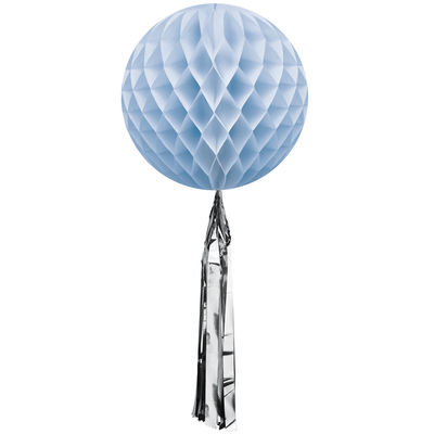 Tupsupaperipallo, vaaleansininen Ø 30 cm