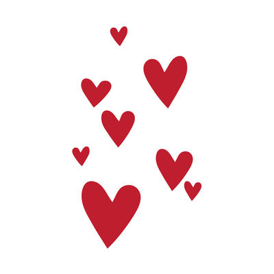 Tattyoo tatuointi, pienet sydämet