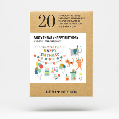 Tattyoo juhlatatuoinnit, Happy Birthday