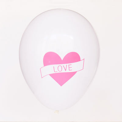 Ilmapallo, love-tatuointi (5 kpl)