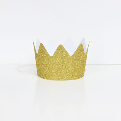 Glitterkruunu - kulta (8 kpl)