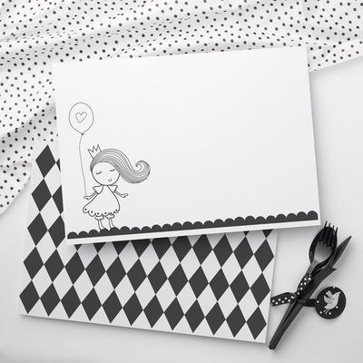 Tulostettava Pikkuprinsessa -teemapaperi (PDF)