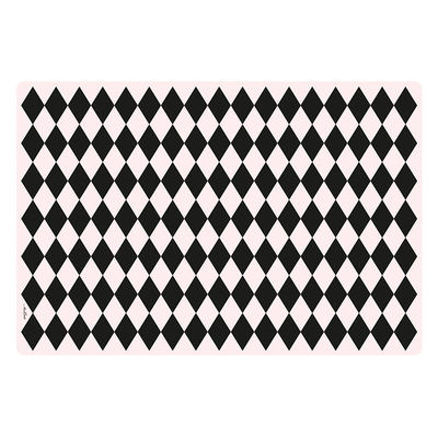 Muoviset tabletit, vaaleanpunainen salmiakki (4 kpl)