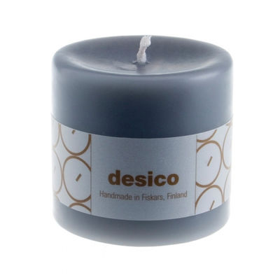 Harmaa pöytäkynttilä 7 cm