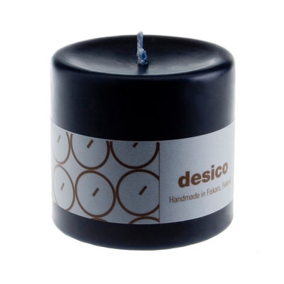 Musta pöytäkynttilä 70 mm