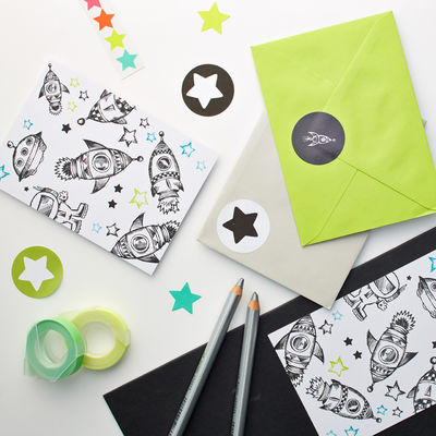 Avaruus -postikortti