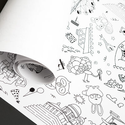 Lasten Helsinki väritettävä jättijuliste 2 x 0,5 m