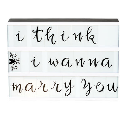 Lisämerkit Lightbox kirjainvalotauluun -script (85 kpl)