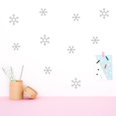 Lumihiutale seinätarra (20 kpl)