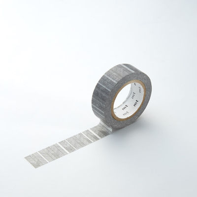 mt masking tape - musta, kuvioitu