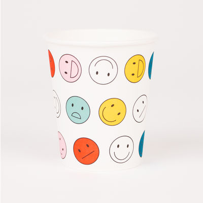 Smiley -paperimukit (8 kpl)