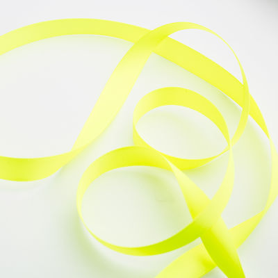 Neon satiininauha keltainen 12 mm (2 m)