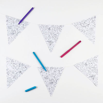 Väritettävä viirinauha