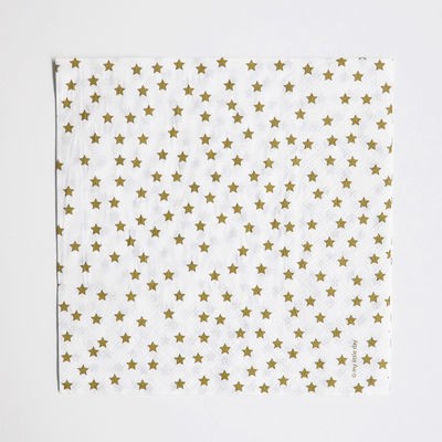 Tähti paperilautasliina, kulta (20 kpl)